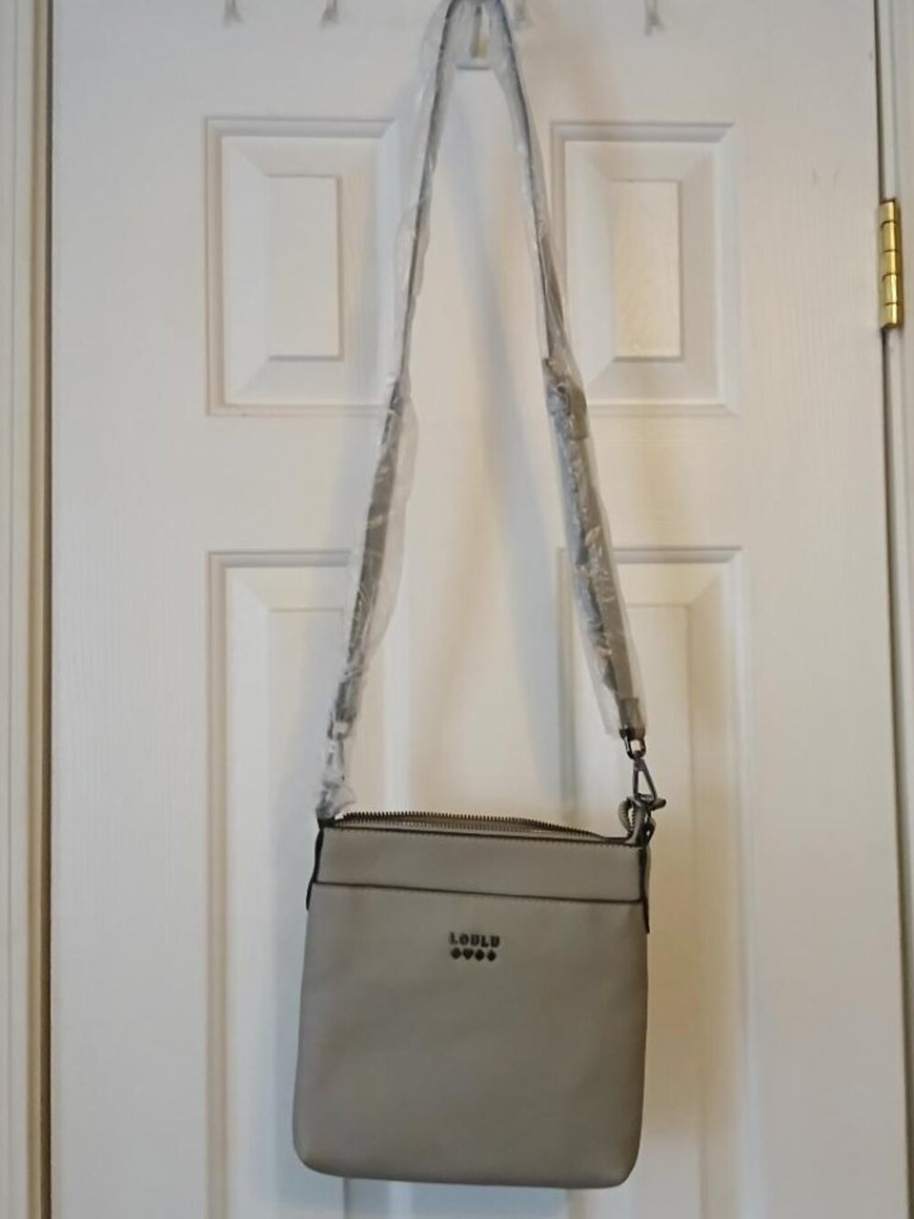 LOULU taupe crossbody NEW!